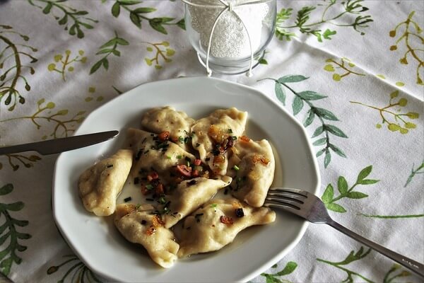 Вареники с адыгейским сыром