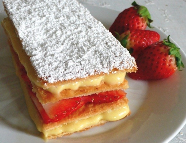 Готовим французский десерт “Милфей” — необычно и очень вкусно