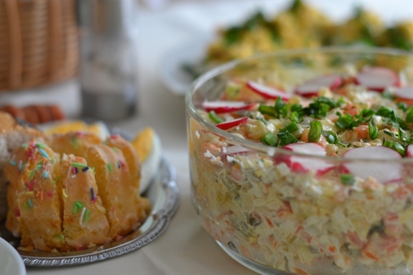 3 ярких и оригинальных салата с крабовыми палочками — просто, быстро и вкусно