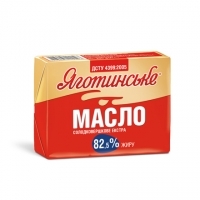Масло солодковершкове 82,5% жиру