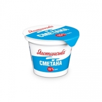 Сметана 15% жиру