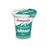 Айран традиційний, 2,0% жиру