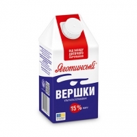 Вершки 15% жиру